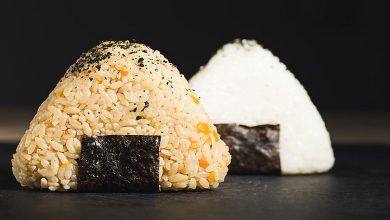 طريقة عمل أرز السمك الاحمر والبني مثل المطاعم